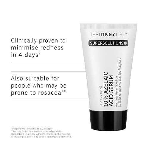 The INKEY List Azelaic Acid 10% Serum 30ml, Day/Night Cream, Targets Redness, Fast Absorbing Skincare, Vegan Friendly, Suitable For All Skin Types thumbnail 5