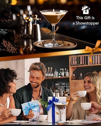 Vaiheng Martini Coffee Candles Gifts for Women, Scented Candles Unique Gifts for Women,Funny Cute Cool Cereal Soy Wax Candle for Home, Bedroom,Coffee Bar Scented for Christmas, Birthday,Halloween thumbnail 5