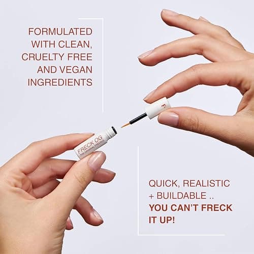 Freck Beauty, The Original Freckle Pen, Mini (Travel Size) Natural-Looking, Buildable and Long-Lasting Faux Freckles with Clean, Vegan Formula, All Skin Tones (FRECK OG) thumbnail 5