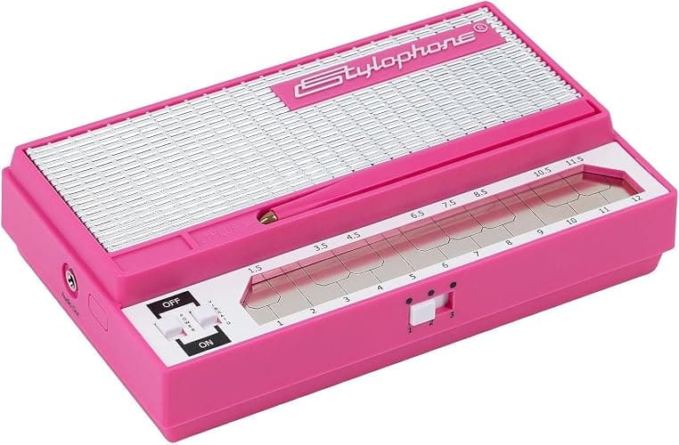 Stylophone Pink - The Original Pocket Electronic Synthesizer - Special Edition | Synth Musical Instrument | Synthesizer Keyboard | Stylophone Instrument thumbnail 6