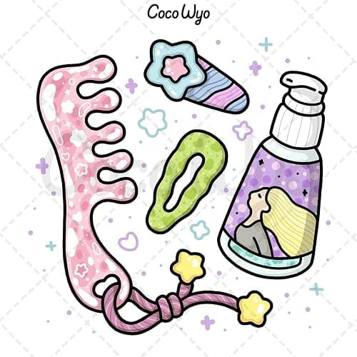 Self-Care: Relaxing Coloring Book for Girls and Adults with Cute and Easy Illustrations thumbnail 5