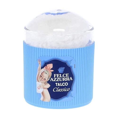 Paglieri: Felce Azzurra Talcum Powder, Classic Scent Free Powder-Puff [ Italian Import ] by Felce Azzurra - Image 1