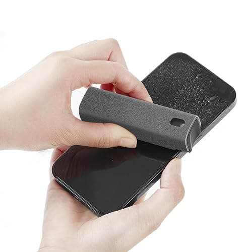 YTT Touchscreen Mist Cleaner, Screen Cleaner, for All Phones, Laptop and Tablet Screens,Two in One Spray and Microfiber Cloth (Grey) thumbnail 2