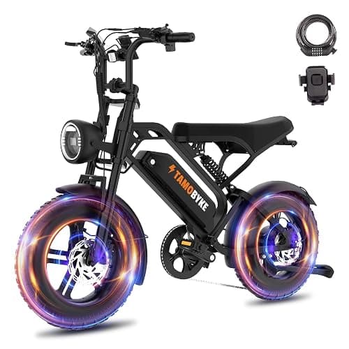 Tamobyke T16 Electric Bike for Teens & Childs, 1000W Motor 48V15.6Ah Removable Battery, 30MPH Off-Road Electric Bicycle,16"Fat Tire Ebike for Kids, 7-Speed,Dual Hydraulic Brakes, Fits Riders 4'5"-5'4" - Image 1