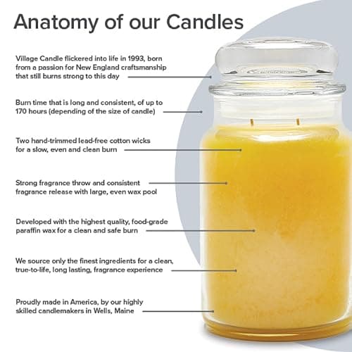 Village Candle Winter Clementine Large Apothecary Jar, Scented Candle, 21.25 oz. thumbnail 4