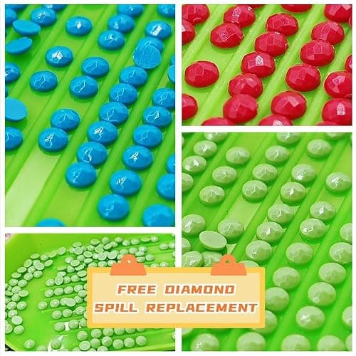 LANDFAIR Diamond Painting Kits - 15x20 inch Round Full Drill Big Ben London Diamond Art Kits for Adults thumbnail 4
