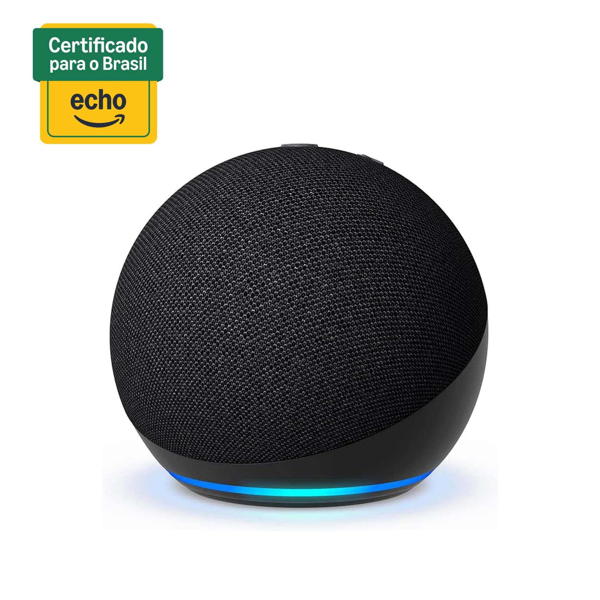 Echo Dot (Última geração) | O Echo Dot com o melhor som já lançado | Cor Preta thumbnail 3