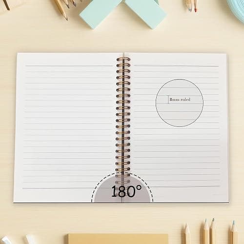 OJMFHEGEE Funny Christian Frog Spiral Notebook 5.5x8.3 in, Off To Praise The Lord Frog Hardcover Notebook Journal Gifts for Women Men, Bible Prayer Journal for Women Men thumbnail 4