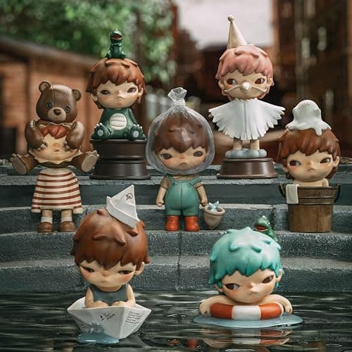 POP MART HIRONO Little Mischief Series, Hirono Blind Box Figures, Random Design Action Figures Collectible Toys Home Decorations, Holiday Birthday Gifts for Girls and Boys, Single Box thumbnail 5
