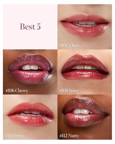 CORLAHAZE Glow Lock Jelly Tint 101 Chou 4g, Hydrating Jelly Glow Lip Stain, Glass-Like Shine Lip Gloss, Long-Lasting Color, Moisturizing Lip Enhancer, Collectible Lock-Shaped Design, Korean Makeup thumbnail 3