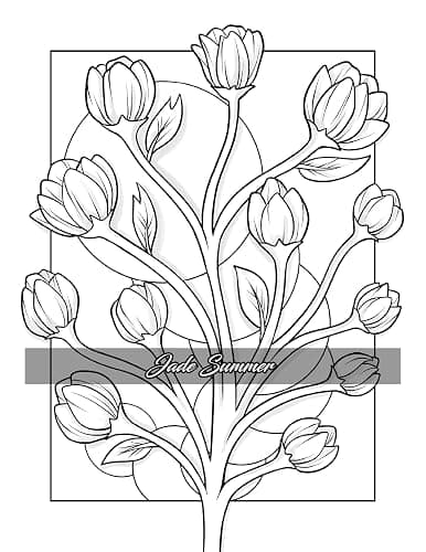Minimalist Art: Adult Coloring Book for Women and Teens with Easy Boho Designs for Stress Relief and Relaxation (Easy Coloring Books) thumbnail 22