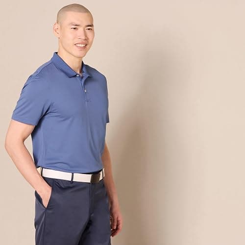 Amazon Essentials Men's Slim-Fit Quick-Dry Golf Polo Shirt - Discontinued Colors thumbnail 3