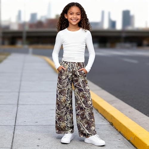 Voxikodex Girls Clothes 2 Piece Long Sleeve Shirt Tops Casual Pants Fall Winter Outfits for Teen Tween Girls 7-14 Years thumbnail 3