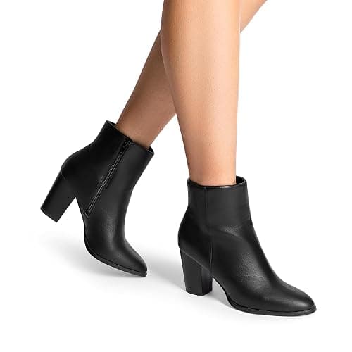 Dream Pairs Bottines à Talon Bloc pour Femme thumbnail 7