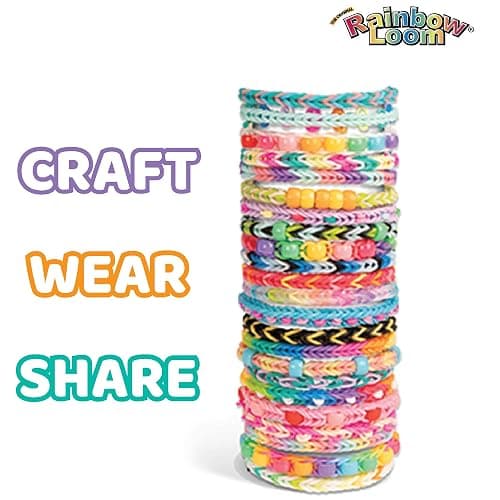 Rainbow Loom: 9,000 Bands AutoLoom Creation Case with 50 Beads & 3 Sticker Sheets – DIY Bracelet & Jewelry Making Kit for Kids 7+ thumbnail 2