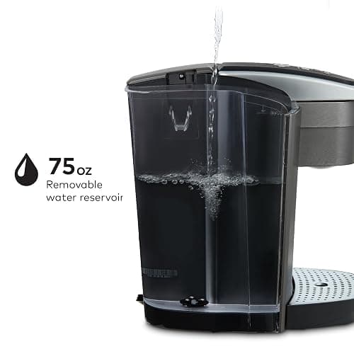 Keurig K-Elite Single Serve K-Cup Pod Coffee Maker, with Strength and Temperature Control, Iced Coffee Capability, 8 to 12oz Brew Size, Programmable, Brushed Slate thumbnail 8
