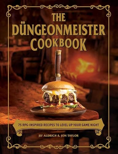 The Düngeonmeister Cookbook: 75 RPG-Inspired Recipes to Level Up Your Game Night (Düngeonmeister Series) - Image 1