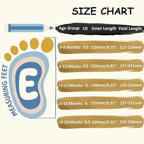 EUFANCE Baby Girl Sock Shoes Toddler Ruffle Walking Shoes Infant Non-Slip Slippers Soft Rubber Sole Sneakers Lightweight Breathable Barefoot Shoes thumbnail 6