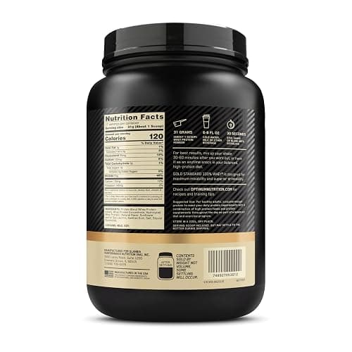 Optimum Nutrition Gold Standard 100% Whey Naturally Flavored Protein Powder, Vanilla, 1.9 Pound (Packaging May Vary) thumbnail 10