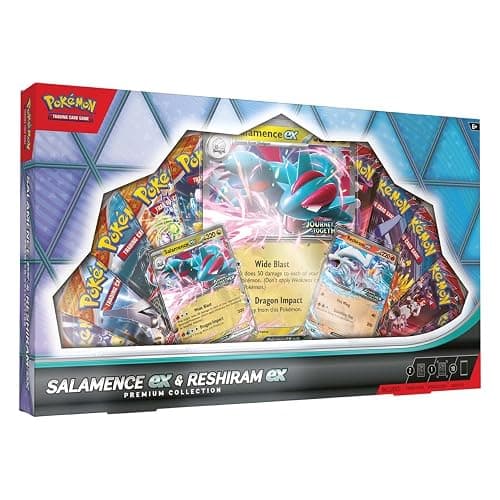 Pokemon TCG Salamence ex & Reshiram ex Premium Collection Box - Image 1