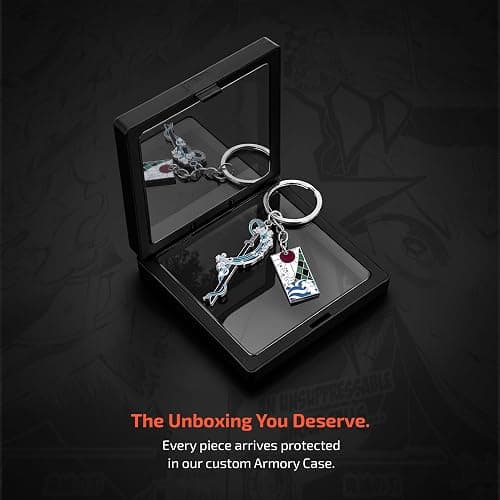 Weeb Keychains Demon Slayer Merch, Demon Slayer Keychain with Sword & Charms, Anime Gifts thumbnail 2