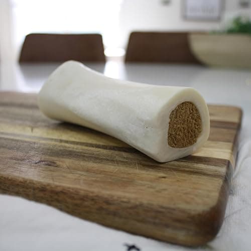 Cadet Stuffed Shin Bones for Dogs, Peanut Butter Flavor, Large, 5-6" | Long lasting dog chew bone for aggressive chewers, supports dental health, dog bones for large dogs, keeps dogs busy thumbnail 4