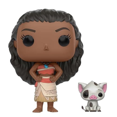 Funko POP Disney: Moana - Moana & Pua Action Figure, Brown, Standard thumbnail 2