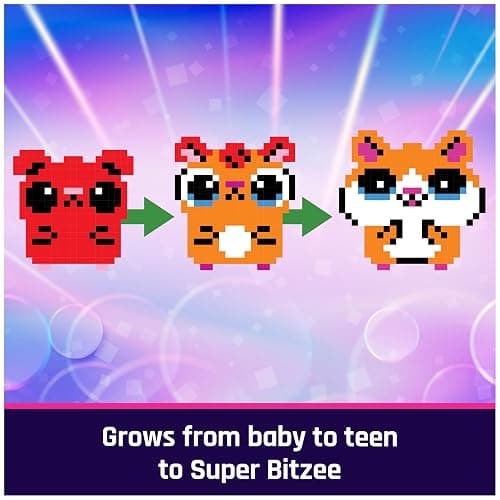 BITZEE, Hamster Ball Interactive Toy Hamster with Over 20 Hamsters Inside, Rolls & Reacts to Touch, Digital Pet Gifts & Stocking Stuffers for Kids thumbnail 7