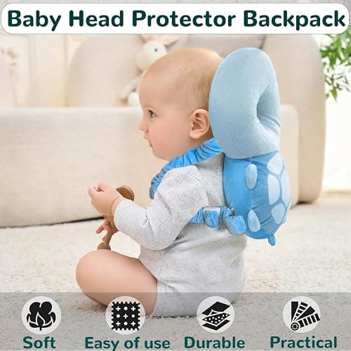 Baby Head Protector Backpack for Falling Crawling and Walking Toddler Essentials Harness Infant Koala Toys Helmets Baby Essentials Must Have 0.5-2 Years thumbnail 4
