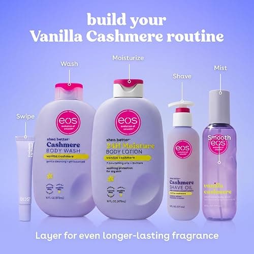 eos Lip Butter- Vanilla Cashmere, Peptide Lip Treatment, 0.35 oz thumbnail 8
