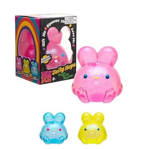 Schylling Needoh Jelly Hops - Sensory Squeeze Toy - Colors May Vary - Image 1