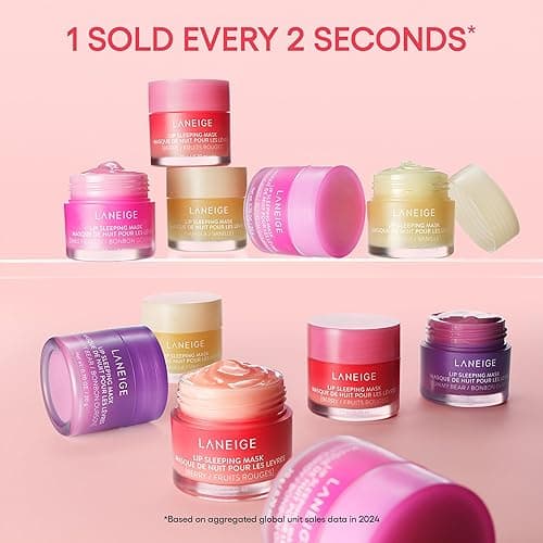 LANEIGE Lip Sleeping Mask: Nourish, Hydrate, Vitamin C, Murumuru & Shea Butter, Antioxidants, Flaky, Dry Lips thumbnail 11