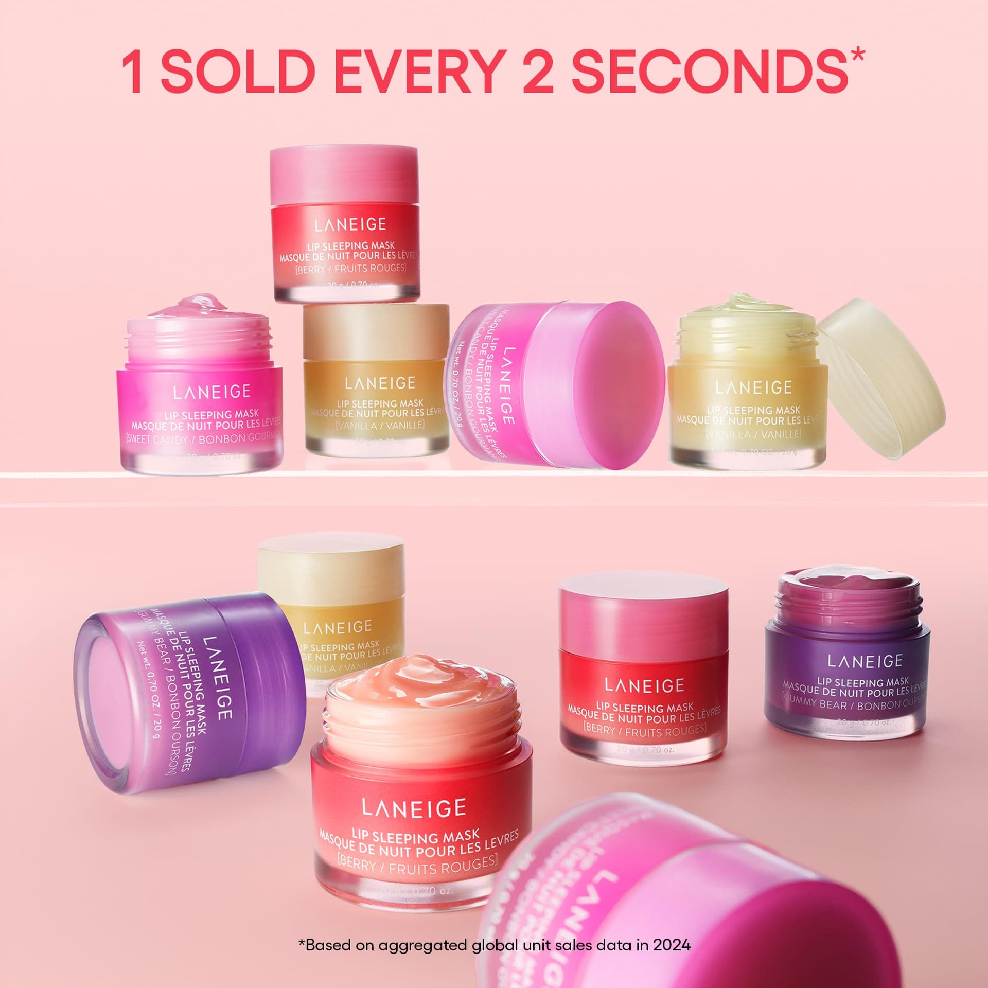 LANEIGE Lip Sleeping Mask Vanilla: Nourishing Overnight Lip Treatment with Vitamin C, Shea & Murumuru Butter for Hydrating Dry, Flaky Lips thumbnail 8