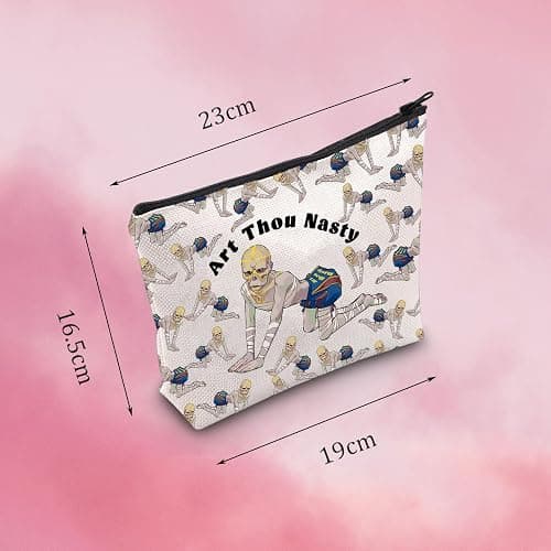 MNIGIU Withers Makeup Bag Withers Fan Gift BG3 Merch Art Thou Nasty Quote Gift (Art Thou Nasty Bag) thumbnail 2