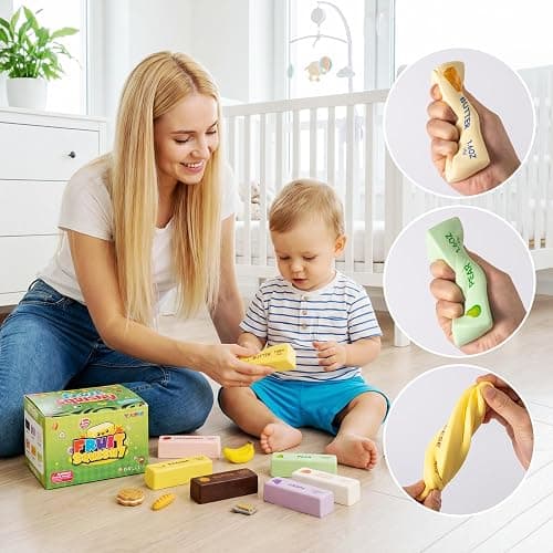 2 Pack Butter Squishy Toys, Slow Rising Squishy Toys for Kids & Adults, Soft Squeeze Fidget Toys, Sensory Stress Relief Toys, Cute Butter Toys for Desk, Party Favors & Gifts thumbnail 5