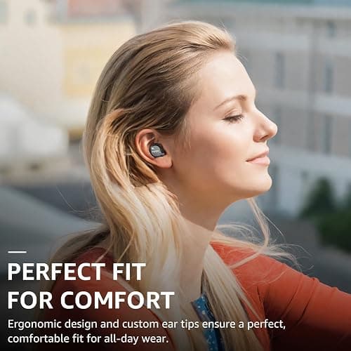 TOZO NC9 Hybrid Active Noise Cancelling Wireless Earbuds, 6 Mics ENC Clear Call, IPX8 Waterproof, in Ear Bluetooth 5.3 Headphones Stereo Bass Ear Buds 59H Playtime with LED Display 32 EQs via APP thumbnail 6