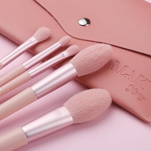 Makeup Brushes 11 PCS Set with PU Leather Bag (11 Pcs + PU Leather Bag) thumbnail 3