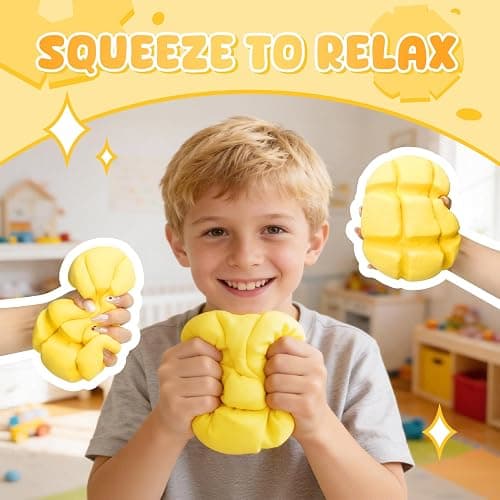 YOYI Slow Rising Squishy, Pineapple Bun Squishies Toy Soft Fidget | For Relaxation, Sensory Fun and Stress Relief, Realistic Bread Designs with Soft Texture Create a Fun Collectible Experience thumbnail 5