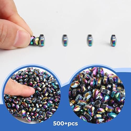 550pcs Ferrite Putty, Fidget Toys, Fidget Toys Adults, Desk Fidgets Toys for Office Stress/Anxiety Relief ,Adults Gifts - Colour thumbnail 5