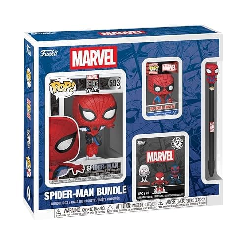 Funko Pop! Impulse Bundle: Marvel Comics - Spider-Man, 4-Pack - Collectable Vinyl Figure - Gift Idea - Official Merchandise - Toys for Kids & Adults - Bundle with Multiple Types of Funko Products! - Image 1