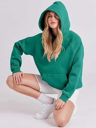 ANRABESS Women Hoodies Oversized Fleece Long Sleeve Comfy Casual Basic Pullover Sweatshirts 2025 Fall Outfits Y2K Clothes thumbnail 7