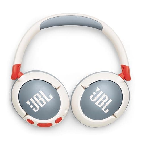 JBL Junior 470NC - Wireless Over-Ear Noise Cancelling Kids Headphones with JBL Safe Sound (<85dB), Fit for Kids, Parental Control with Customizable Volume & Playtime and 50Hr Battery Life (White) thumbnail 6