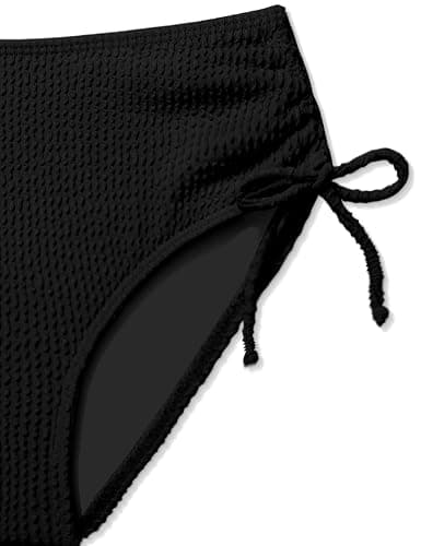 Boiltcat Girls Swimsuit Solid Color Adjustable Spaghetti Straps Drawstring Two Piece Bikini Set Girls Bathing Suit for 9-16Y thumbnail 8
