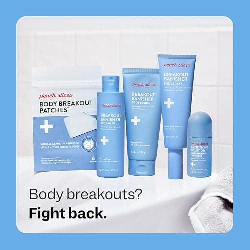 Peach Slices - Smoothing Solution Ingrown Hair Treatment (1.69 oz) - Smooth, Relieve, Soften Skin - 360 Roller - BHA, AHA, PHA, Niacinamide, Licorice - Vegan & Cruelty Free - Korean Skin Care & Beauty thumbnail 7