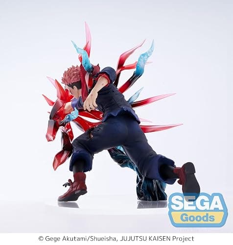 SEGA-Luminasta Jujutsu Kaisen Yuji Itadori Black Flash Figure thumbnail 5