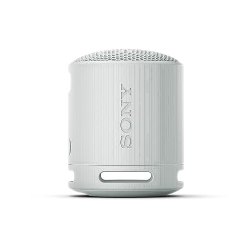 Sony SRS-XB100 Wireless Bluetooth Portable Lightweight Super-Compact Travel Speaker, Durable IP67 Waterproof & Dustproof Shower Speaker, 16 Hr Battery, Versatile Strap, Hands-free Calling, Light Gray thumbnail 8
