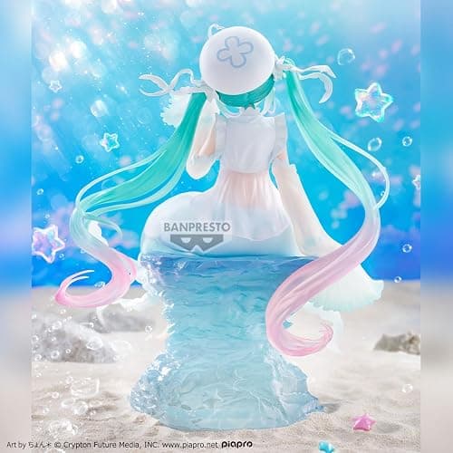 Banpresto - Hatsune Miku - Hatsune Miku Clearluxe Jellyfish Evolve Collectible Figure thumbnail 4
