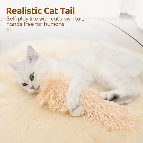 Potaroma Cat Toys Pillows, 3 Pack, Soft and Durable Crinkle Sound with Catnip Inside, Interactive Indoor Kitten Kicker, Promotes Kitty Exercise thumbnail 6