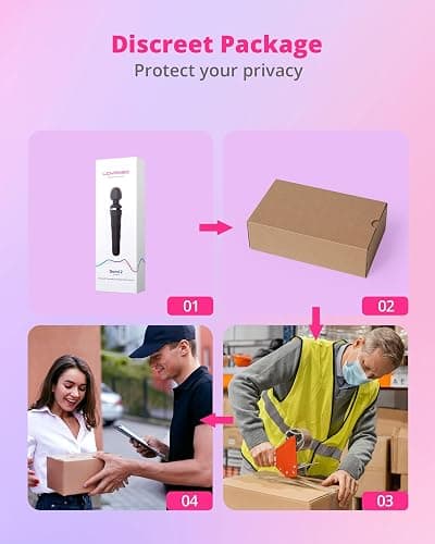 LOVENSE Domi 2 Wand Massager Clitoral Vibrators, Intense Vibrator Black Adult Sex Toys&Games for Women Men Powerful Massage with Dual Rotating Head, Remote Control Vibrator for Couple Play thumbnail 6