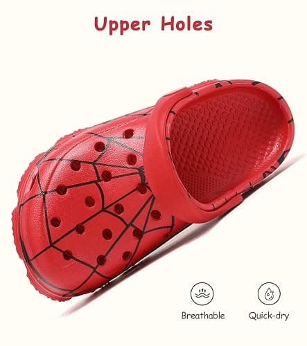 Boys and Girls Graphic Clogs for Kids,Unisex Eva Mules for Big Kid,Little Kid,Boy and Girl Closed Toe Slide Sandals thumbnail 3